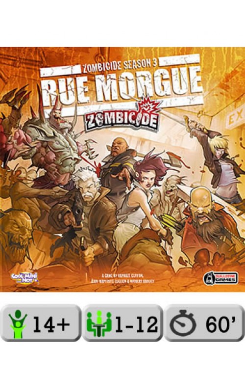 CMON - Zombicide Season 3: Rue Morgue